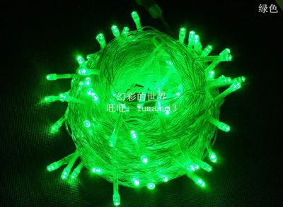 Лот: 6510714. Фото: 1. 100 Led Гирлянда-нить (светодиодная... Гирлянды, шарики, новогодние аксессуары
