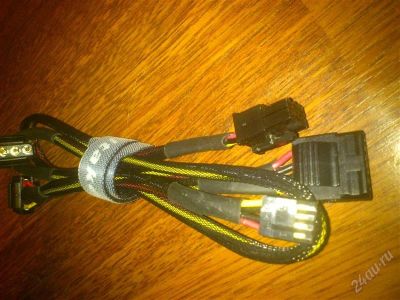 Лот: 2263335. Фото: 1. кабель для блок питания 6 pin-IDE. Шлейфы, кабели, переходники