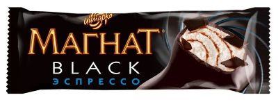 Лот: 7583238. Фото: 1. Мороженое Магнат Блек. Молоко и молочные продукты