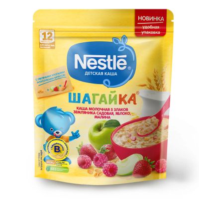 Лот: 23709961. Фото: 1. Нестле каша молочная Шагайка 5злаков... Лекарства