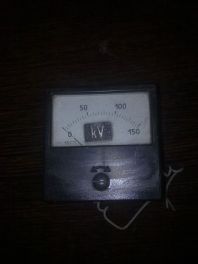 Лот: 13461270. Фото: 1. Вольтметр 0-150 kV. Головки измерительные, индикаторы