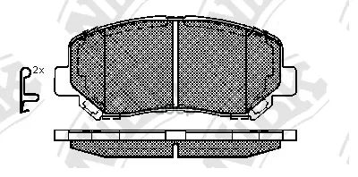 Лот: 24857983. Фото: 1. Тормозные Колодки Mazda Cx-5 2... Тормозная система