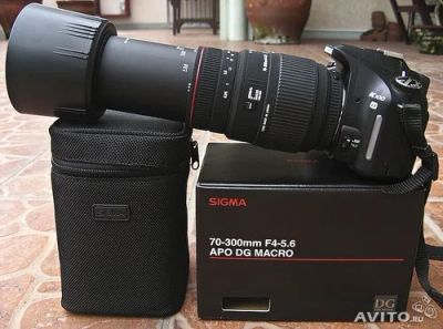 Лот: 5220023. Фото: 1. sigma 70-300mm f/4-5.6 dg macro... Объективы