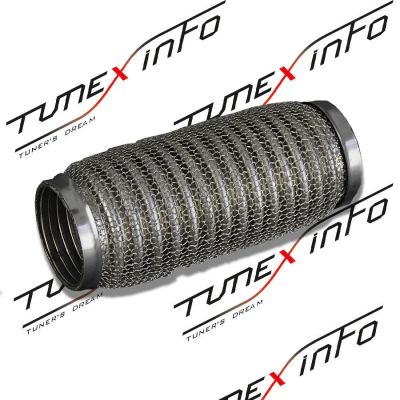 Лот: 20929213. Фото: 1. Гофра глушителя 64мм Interlock... Выхлопная система