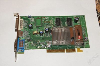 Лот: 2296150. Фото: 1. Видеокарта ATI Radeon 9600 128Мб. Видеокарты