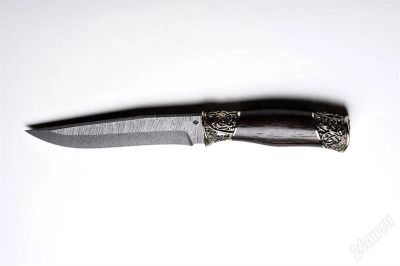 Лот: 1445899. Фото: 1. Нож "Кайман" дамасская сталь худ... Ножи, топоры