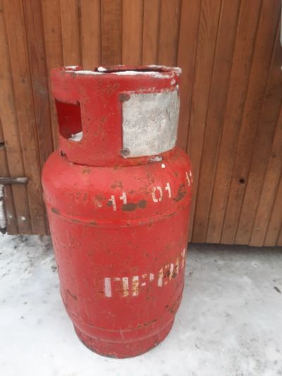 Лот: 17103296. Фото: 1. Баллон 27 л. Просрочен. Баллоны, газ в баллонах