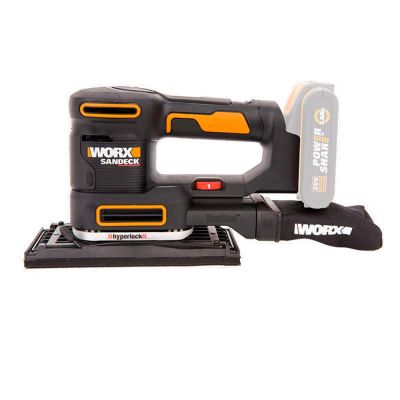 Лот: 24296587. Фото: 1. Виброшлифмашина WORX WX820.9 20V... Электроинструмент