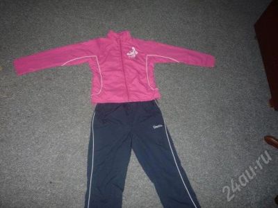 Лот: 482151. Фото: 1. Спортивный костюм розово-синий... Другое (дети растут)