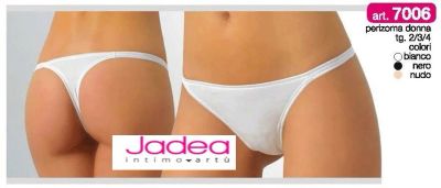 Лот: 8817066. Фото: 1. Трусики Jadea 7006 стринг черный... Нижнее бельё