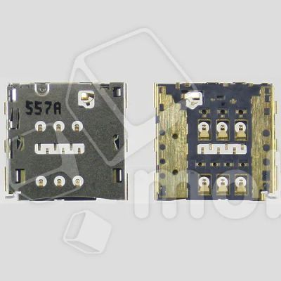 Лот: 19316251. Фото: 1. Коннектор SIM для Huawei Ascend... Шлейфы, разъёмы