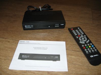 Лот: 15193807. Фото: 1. Цифровая приставка DVB-T2 Oriel... Цифровое, спутниковое ТВ