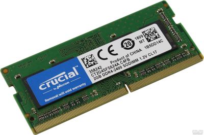 Лот: 15953312. Фото: 1. Crucial CT2G4SFS624A DDR4 SO-DIMM... Оперативная память