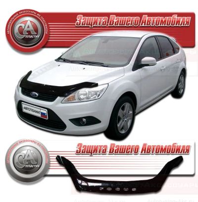 Лот: 4799085. Фото: 1. Дефлектор капота (чёрный) Ford... Детали тюнинга