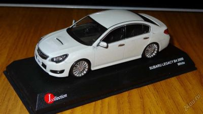 Лот: 5846857. Фото: 1. Subaru Legacy B4 2009 White Kyosho. Автомоделизм