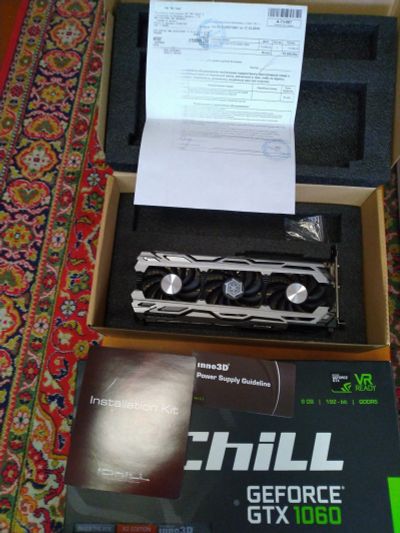 Лот: 15182280. Фото: 1. Продам Видеокарту INNO3D GeForce... Видеокарты