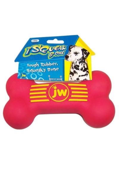 Лот: 6464185. Фото: 1. Игрушка JW iSqueak Bone для собак... Игрушки для животных