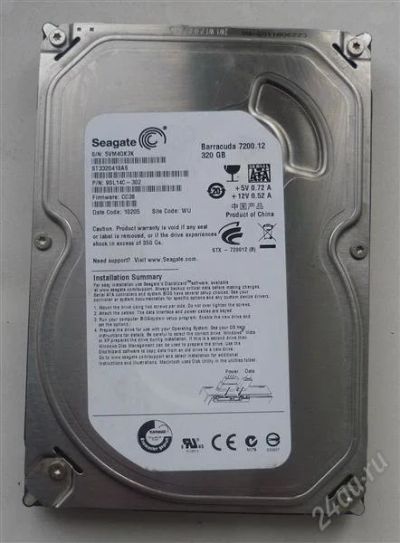 Лот: 2072303. Фото: 1. Жесткий диск Barracuda 7200.12... Жёсткие диски (HDD)