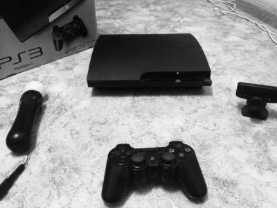 Лот: 7947720. Фото: 1. PS3 + Move, 17 игр!. Игровые приставки, консоли