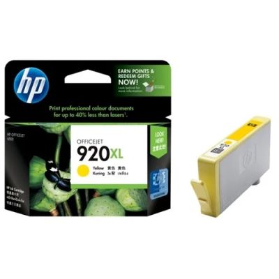 Лот: 14582560. Фото: 1. Картридж HP CD974AE (№920XL, yellow... Картриджи, расходные материалы
