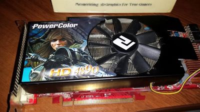 Лот: 3771714. Фото: 1. PowerColor Radeon HD4890 1GB DDR5... Видеокарты