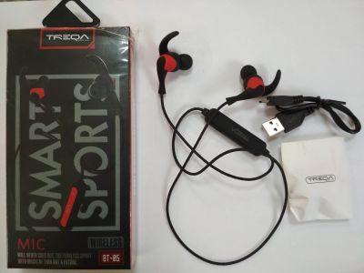 Лот: 14217267. Фото: 1. Гарнитура Treqa BT-05 Bluetooth... Наушники, гарнитуры