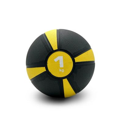 Лот: 23314007. Фото: 1. Медбол 1кг UnixFit PRO MDB1PYL... Фитнес, аэробика и гимнастика
