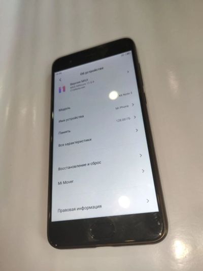 Лот: 16296719. Фото: 1. Mi Note 3 6/128 Snapdragon 660... Смартфоны