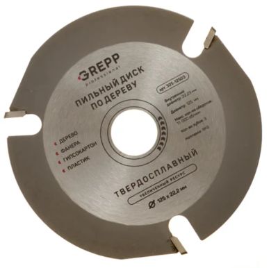 Лот: 25127100. Фото: 1. Диск пильный по дереву Grepp 305-12503... Расходные материалы, сменные насадки