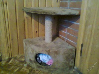 Лот: 2297606. Фото: 1. домик для вашего любимца_) и когтеточка-... Другое (растения и животные)