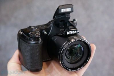 Лот: 4127616. Фото: 1. Компактная камера Nikon L820 Black... Цифровые компактные