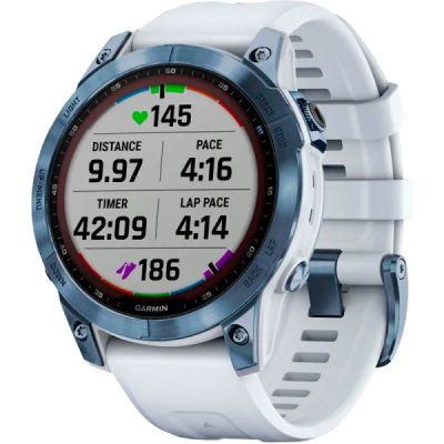 Лот: 22218869. Фото: 1. Умные часы Garmin Fenix 7 Sapphire... Смарт-часы, фитнес-браслеты, аксессуары