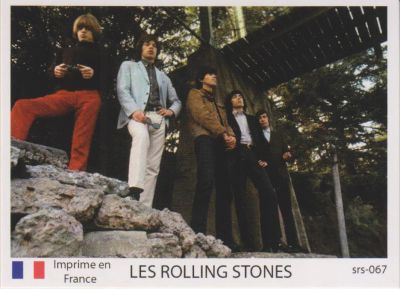 Лот: 10614641. Фото: 1. Rolling Stones коллекционная карточка... Наклейки, фантики, вкладыши