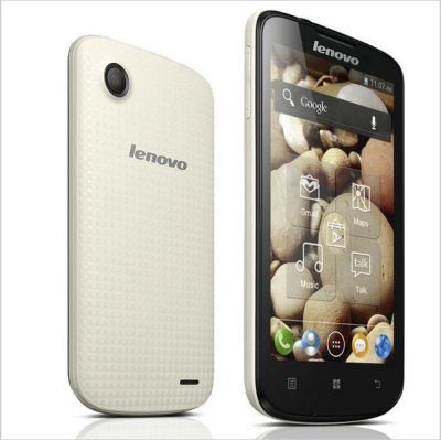 Лот: 3125725. Фото: 1. Lenovo A800 + чехол + черный бампер... Смартфоны