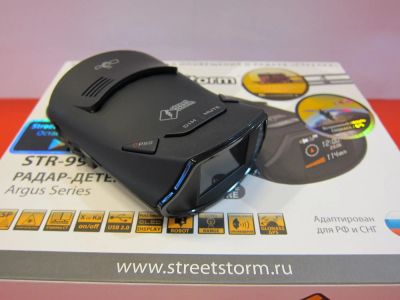 Лот: 9880564. Фото: 1. Радар-детектор Street Storm STR-9550EX. Видеорегистраторы,  радар-детекторы, системы парковки