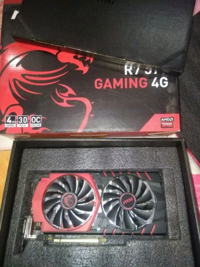 Лот: 12885043. Фото: 1. Видеокарта r7 370 4gb gaming. Видеокарты