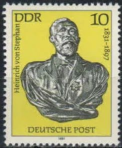 Лот: 19477891. Фото: 1. 1981. ГДР. 150 лет со дня рождения... Марки