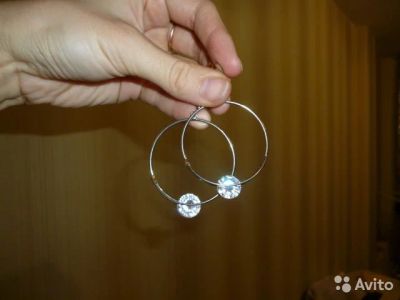 Лот: 6500379. Фото: 1. Сережки. Серьги, каффы