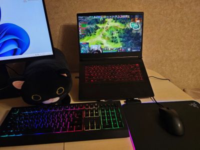 Лот: 24339779. Фото: 1. Игровой ноутбук MSI GF63 (i5-11400H... Ноутбуки