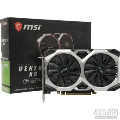 Лот: 18031447. Фото: 1. msi gtx 1660 super ventus XS ОС... Видеокарты