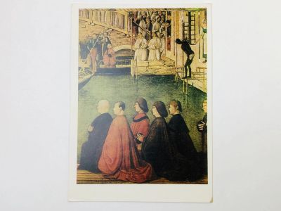 Лот: 23298287. Фото: 1. Джентиле Беллини. Чудо св. Креста... Открытки, конверты