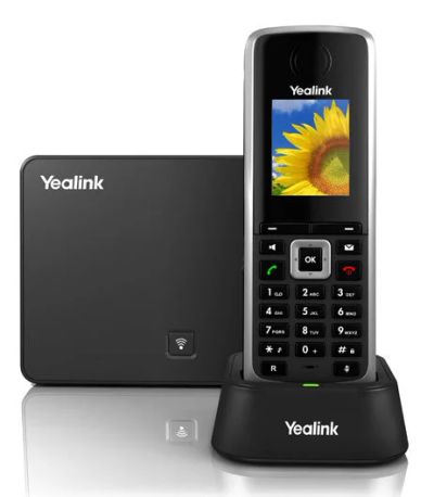 Лот: 16137292. Фото: 1. Телефон SIP Yealink W52P черный. Другое (смартфоны, связь, навигация)