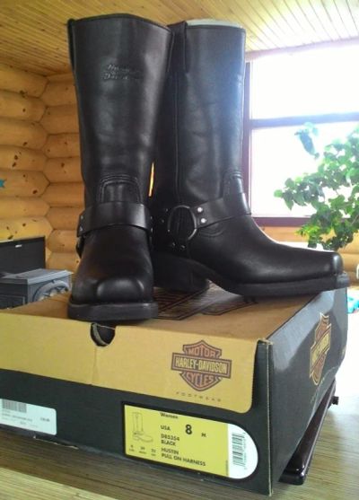Лот: 9645687. Фото: 1. Женские сапоги Harley-Davidson... Сапоги