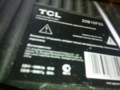 Лот: 17283289. Фото: 1. ЖК-телевизор 20" TCL 20b10f50... Телевизоры