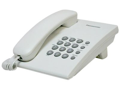 Лот: 18930304. Фото: 1. Телефон Panasonic KX-TS2350RUW... Проводные телефоны