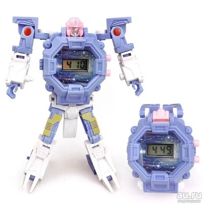 Лот: 16370851. Фото: 1. Детские часы-трансформер Robot... Оригинальные наручные часы