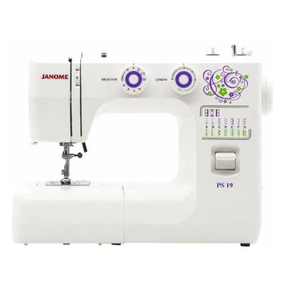 Лот: 25191428. Фото: 1. Швейная машина Janome PS-19. Швейная, вязальная