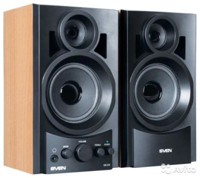 Лот: 6009380. Фото: 1. Акустика Sven MS-230 состояние... Активные акустические системы