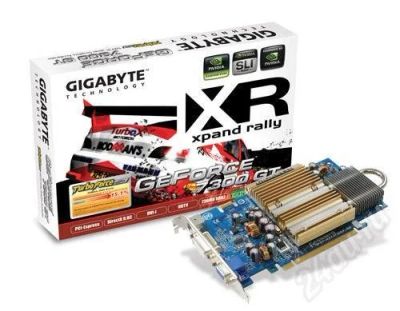 Лот: 362595. Фото: 1. Видеокарта GYGABYTE GV-NX73T256P-RH. Видеокарты