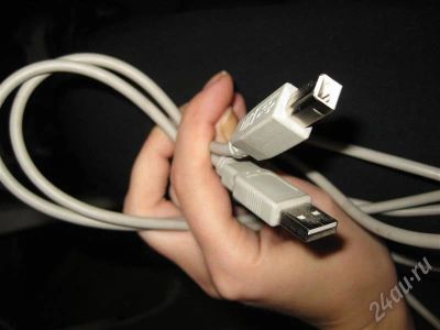Лот: 581101. Фото: 1. кабель для принтера USB. Шлейфы, кабели, переходники